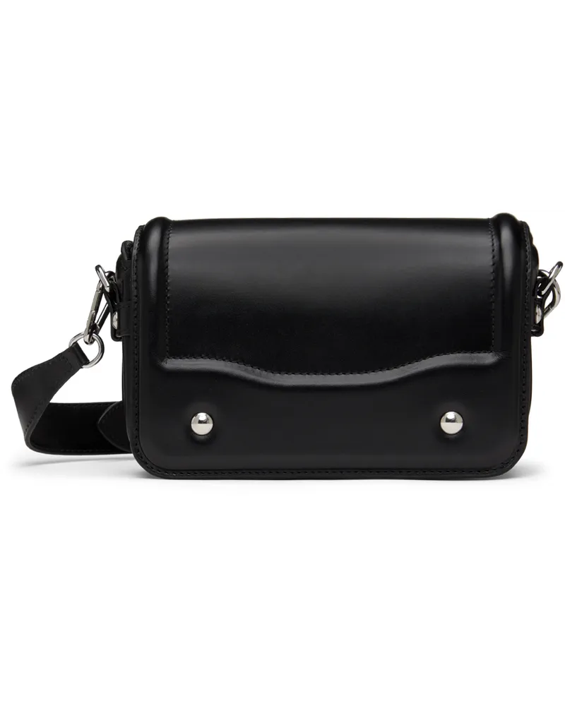 Christophe Lemaire Black Mini Ransel Bag Bkblack