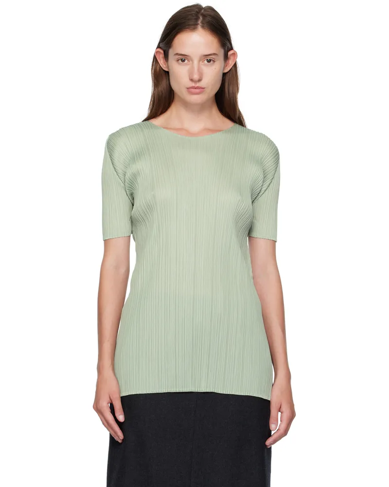 Issey Miyake Green Monthly Colors June T-shirt 58