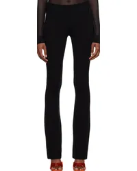 Heron Preston Black Flared Leggings Black