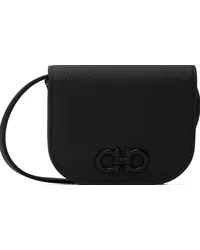 Ferragamo Black Mini Card Holder Bag Nero