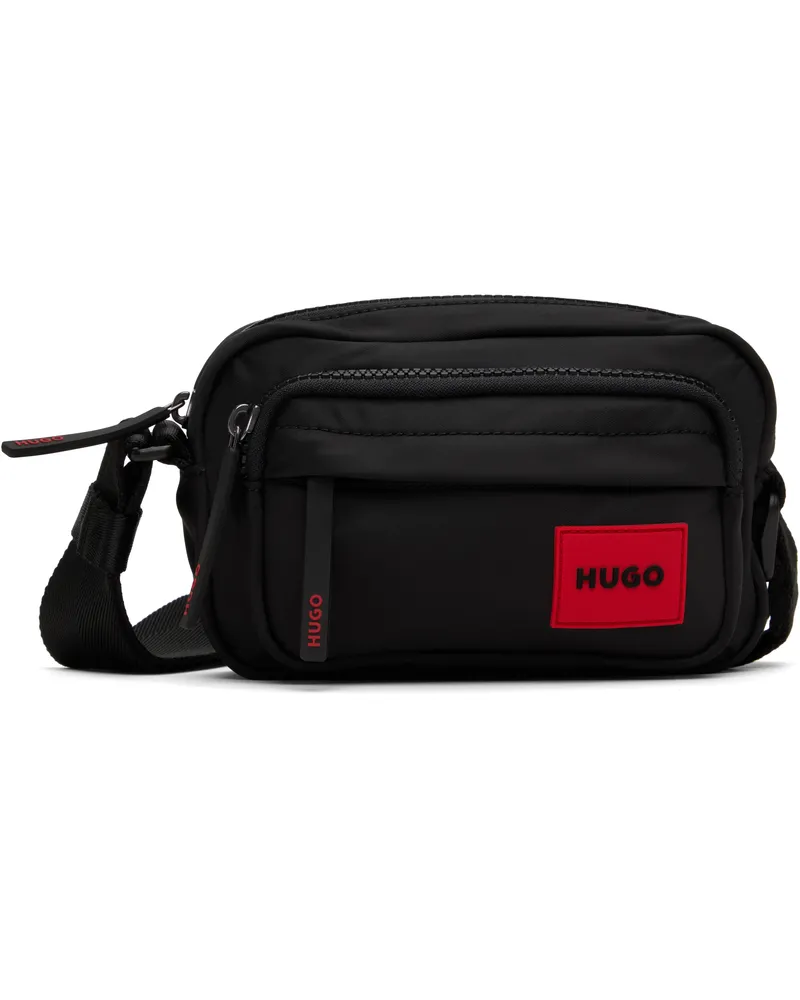 HUGO BOSS Black Logo Patch Bag 002-black