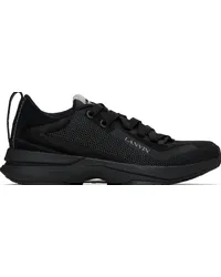 Lanvin Black L-I Mesh Sneakers Black