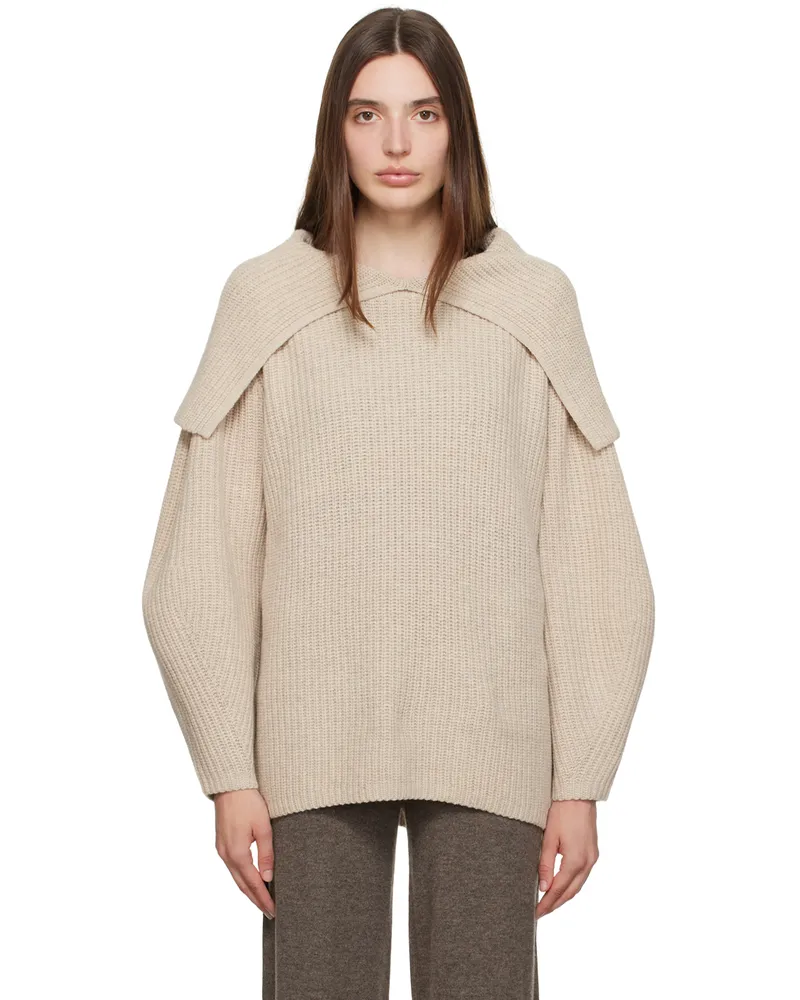 By Malene Birger Beige Fevila Sweater 1ct