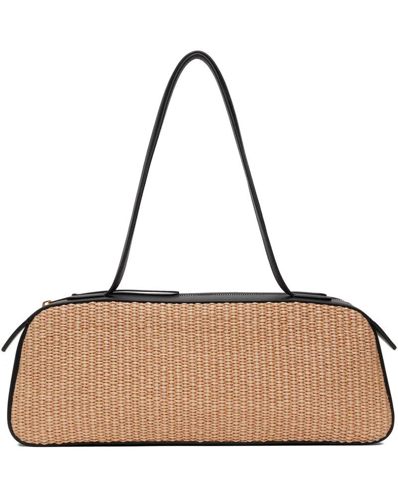 KHAITE Beige & Black Simona Shoulder Bag 367