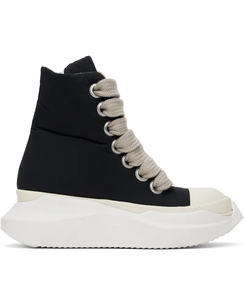 DRKSHDW by Rick Owens Black Porterville Jumbo Laced Abstract Sneakers 9811