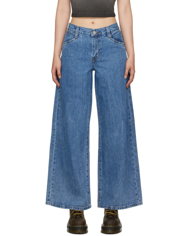 Levi's Blue '94 Baggy Wide Leg Jeans Take