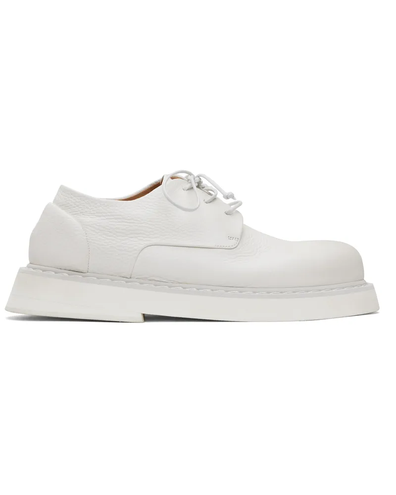 Marsèll SSENSE Exclusive White Spalla Derbys Optical