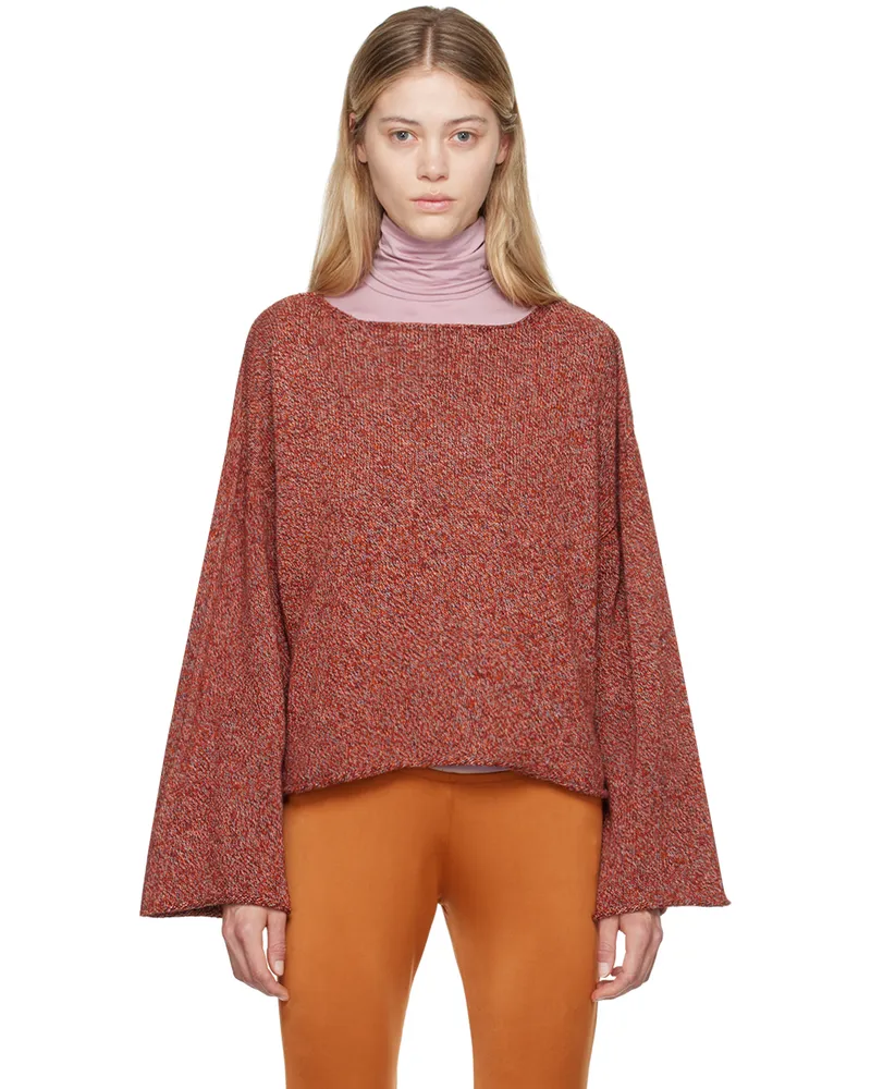 Baserange Orange Seira Sweater Rust