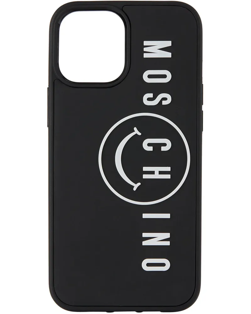 Moschino Black Logo iPhone 12 Pro Max Case 4555