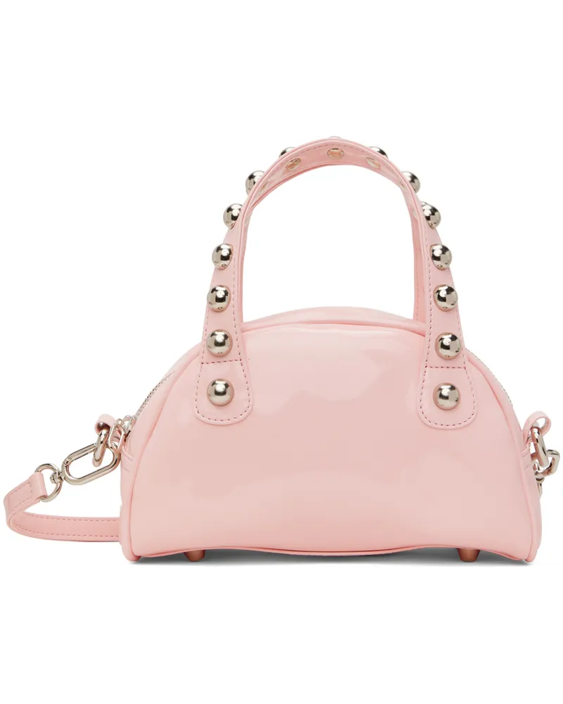 Justine Clenquet Pink Liv Patent Bag Pink