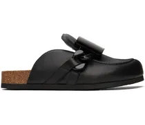 Black Gourmet Chain Loafers
