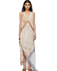 Holzweiler SSENSE Exclusive Off-White Maxi Dress Multicolor