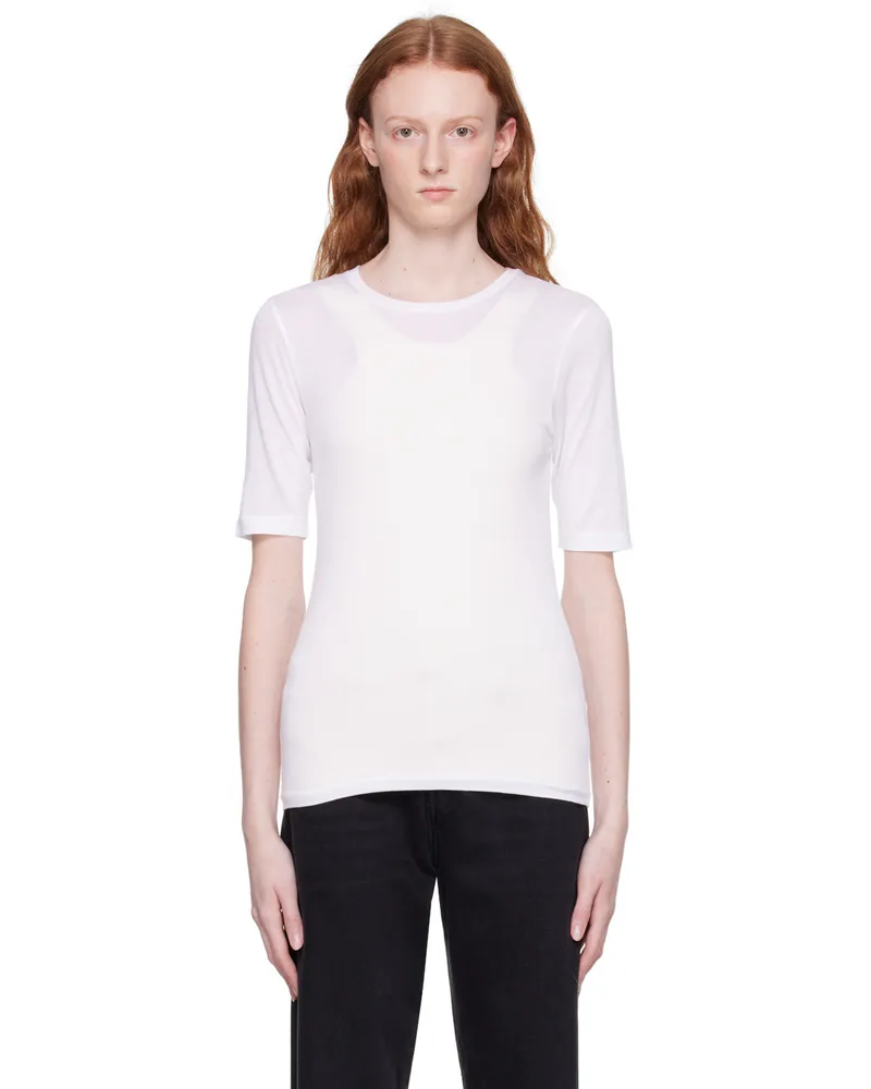 Totême Off-White Thin T-Shirt 110