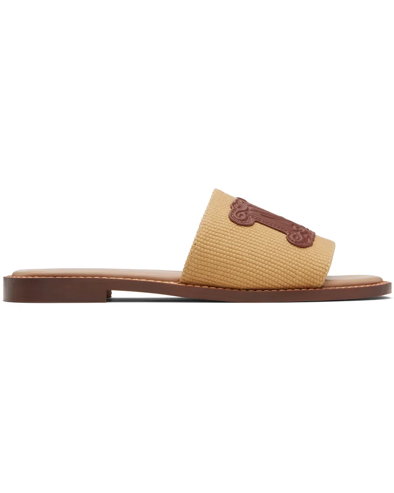Max Mara Tan Gene Sandals 002