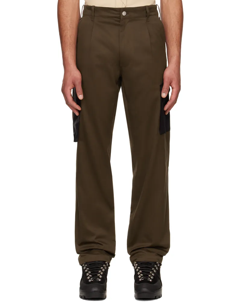 Olly Shinder Brown Gardiner Cargo Pants 30337173