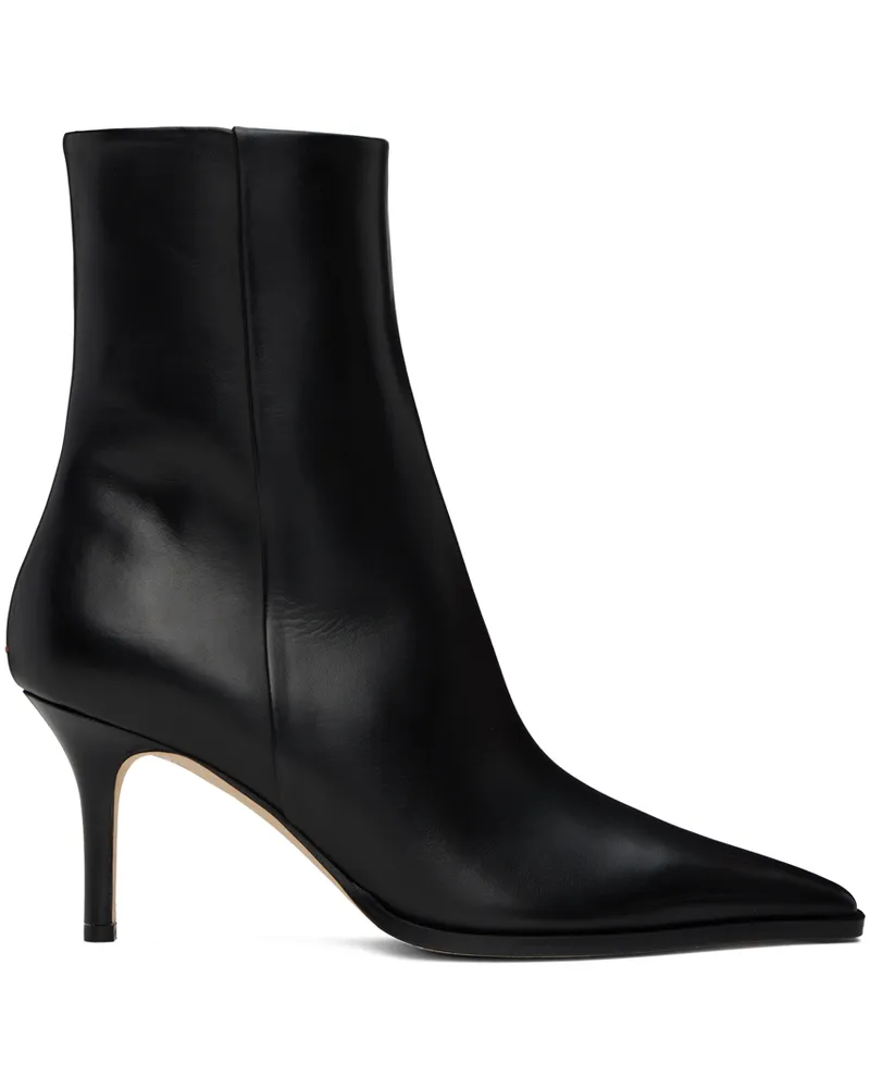 aeyde Black Hexi Ankle Boots Black