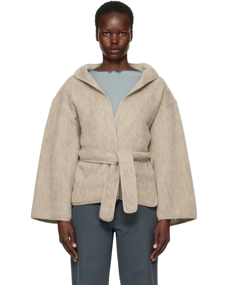 Baserange Beige Zee Jacket Sahara