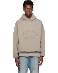 Fear of God Gray Bonded Hoodie Heather