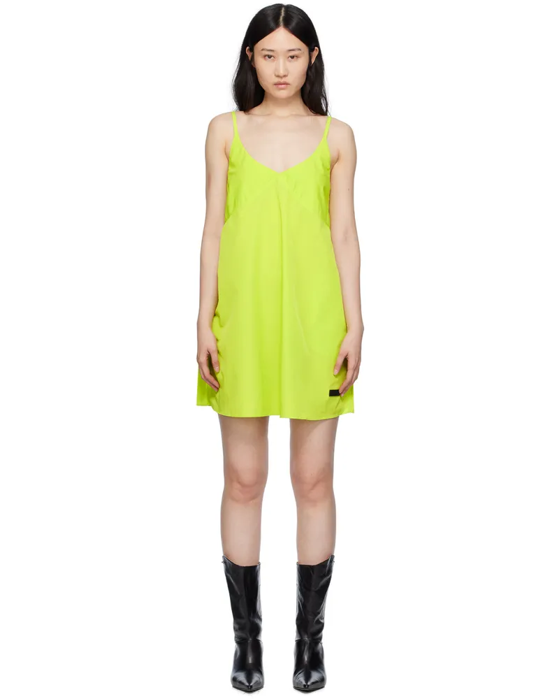 Soulland Green Murphy Minidress Green