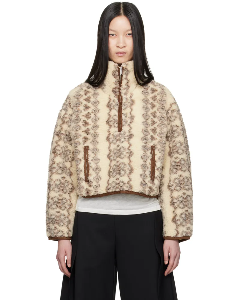 Étoile Isabel Marant Off-White & Brown Marie Jacket Ecbw