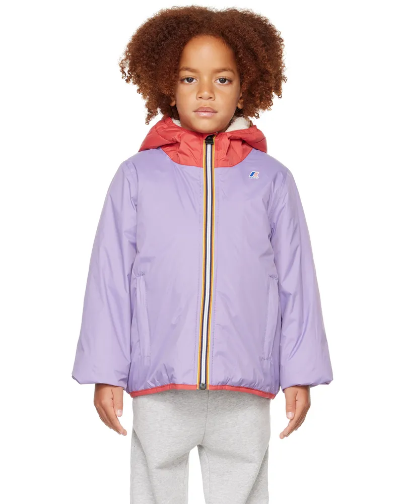 K-Way Kids Beige 3.0 Claude Orsetto Jacket B01