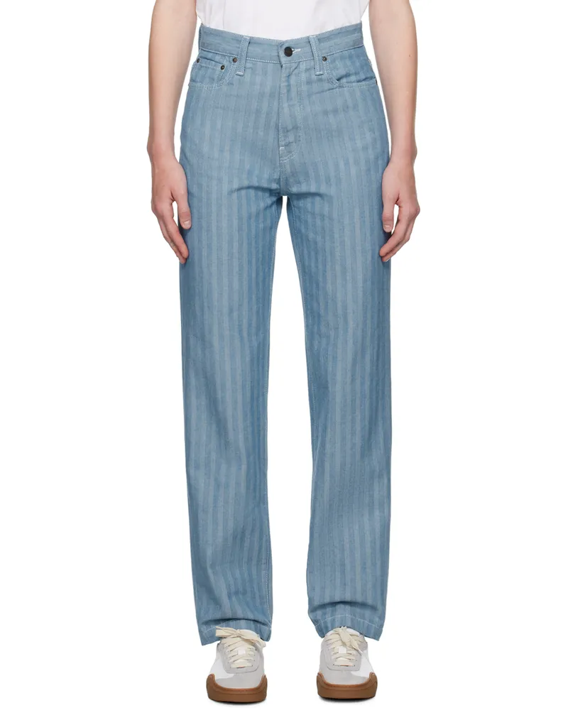 Carhartt WIP Blue Menard Jeans Blue