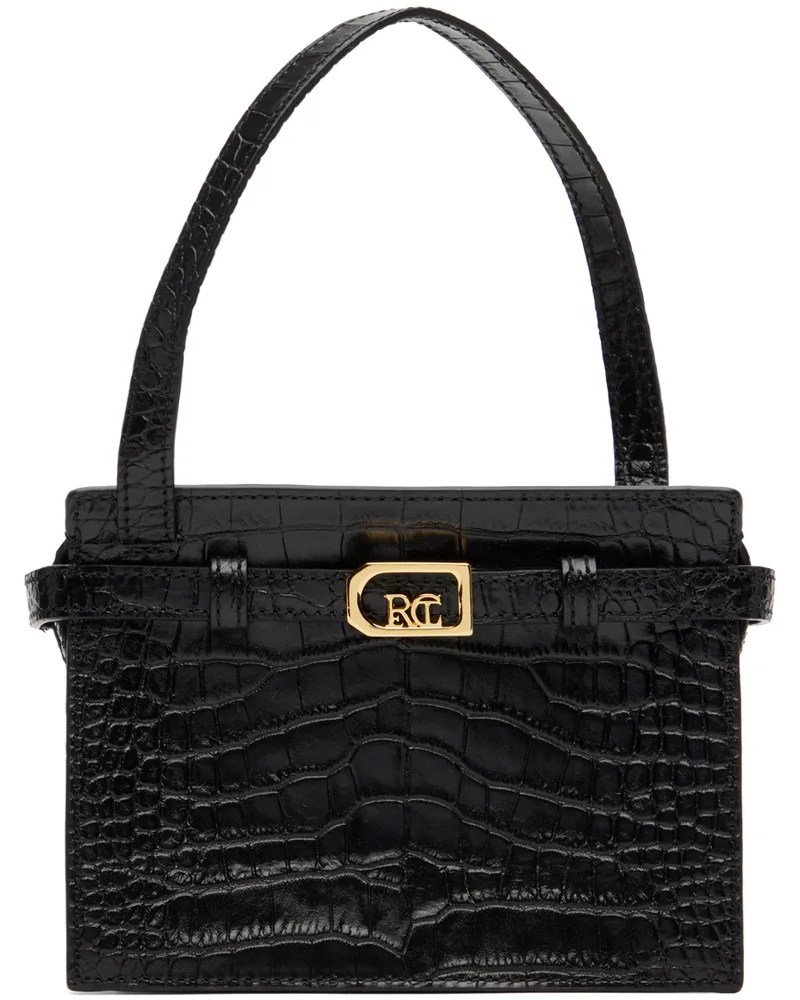 RECTO Black Mini Rectangular Bag Black