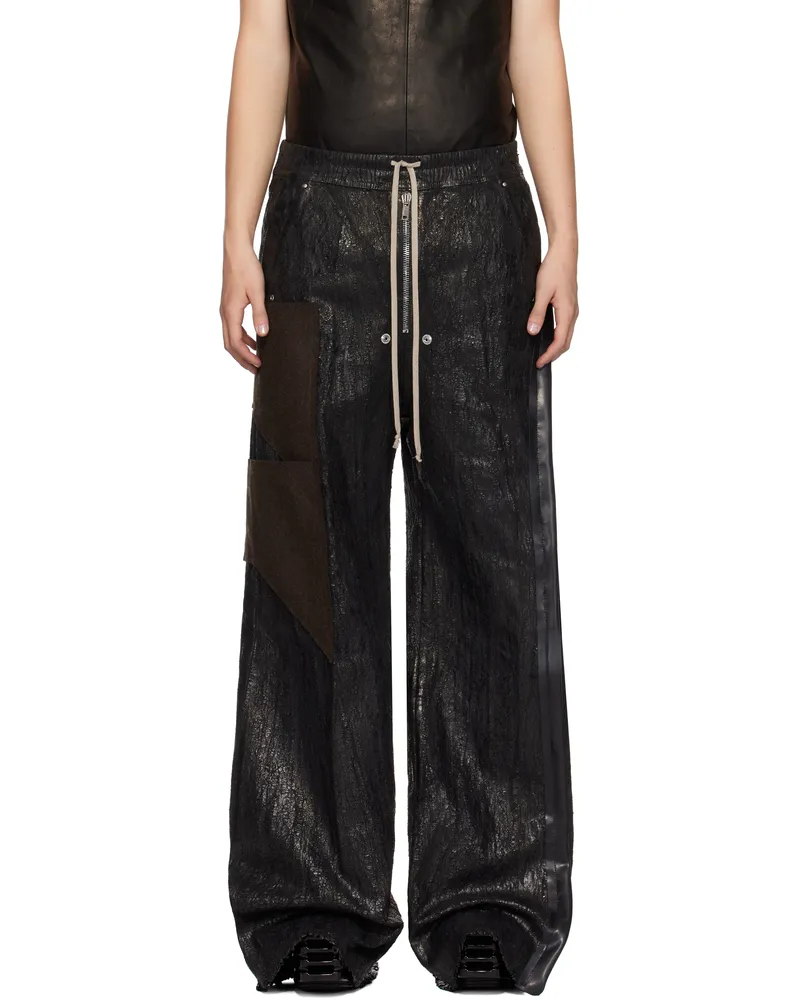 Rick Owens Black Porterville Wide Bela Jeans 090409