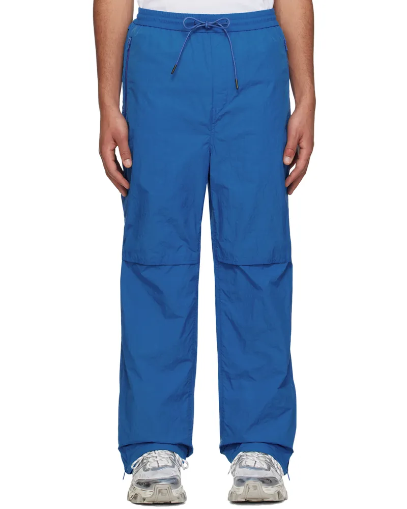 JUUN.J Blue Side Zip Trousers P