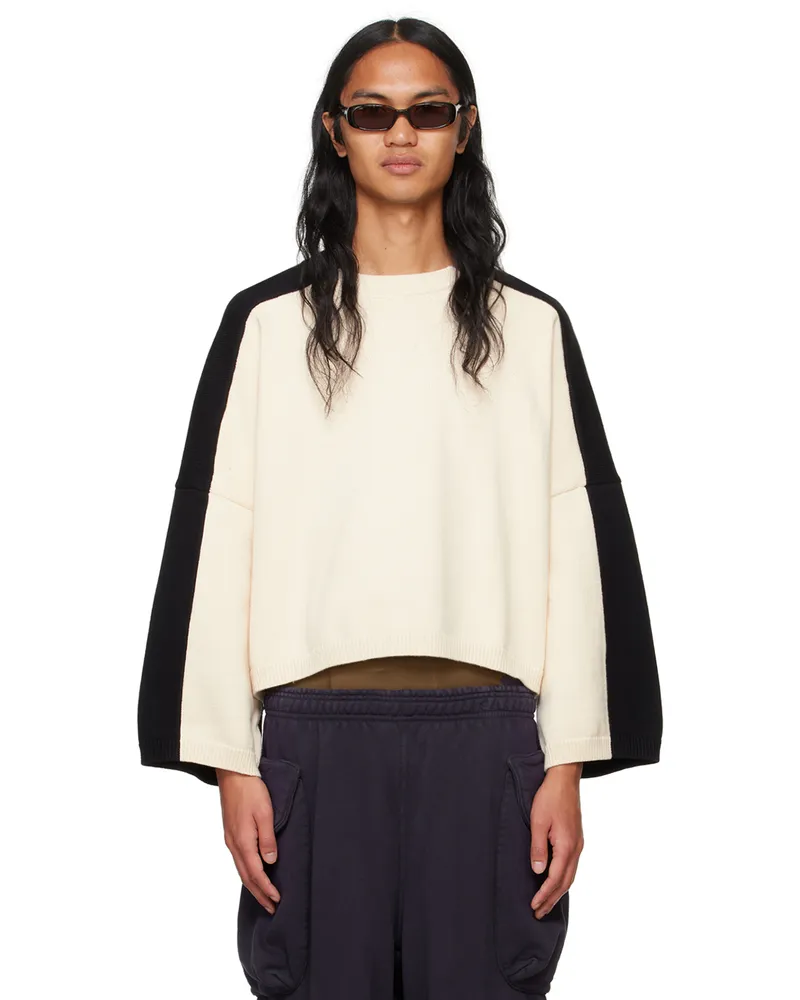 Spencer Badu Black Split Sweater Black