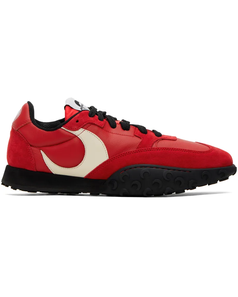 Marine Serre Red & White MS Rise Sneakers Rd30
