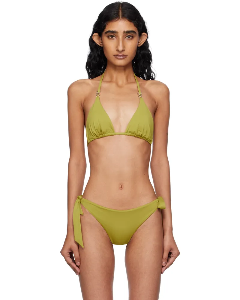 Max Mara Khaki Alex Bikini Top 002