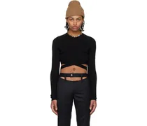 Black XWaist Sweater