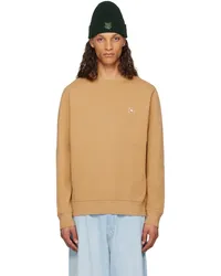 Kitsuné Tan Chillax Sweatshirt Pchamomile