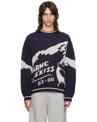 Carne Bollente Navy Kiss Champions' Sweater Navy