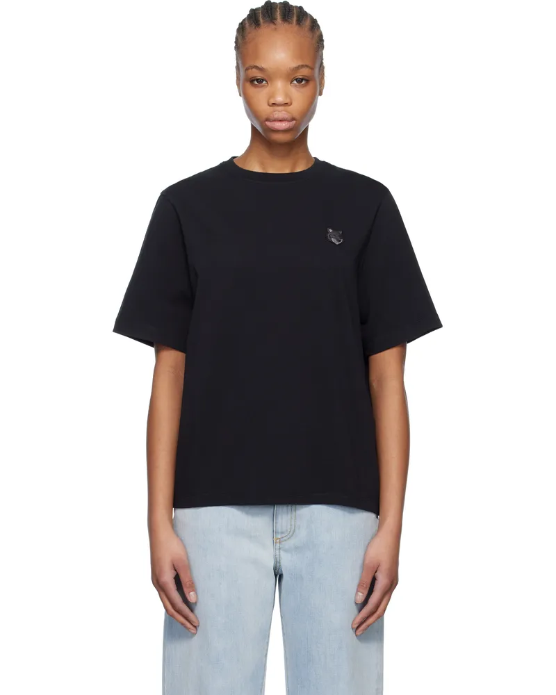 Kitsuné Black Bold Fox Head Patch Comfort T-shirt P199