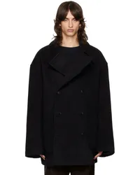 FRANKIE Shop Black Cooper Wool Peacoat Black