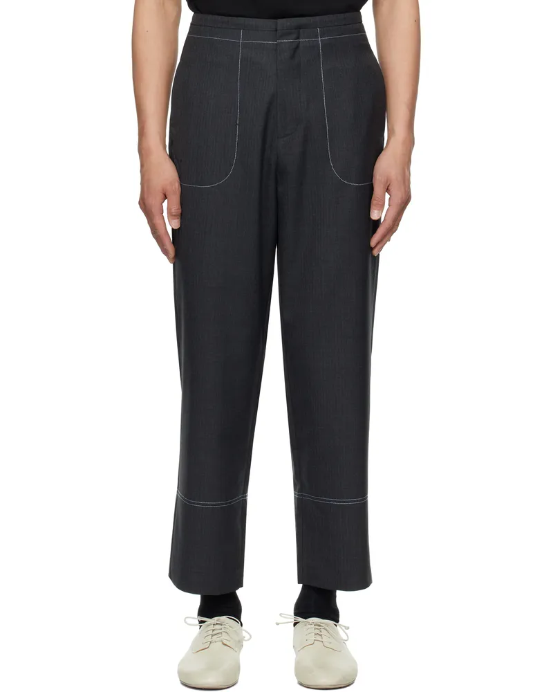 Adererror Black Product. 81 Trousers Grey