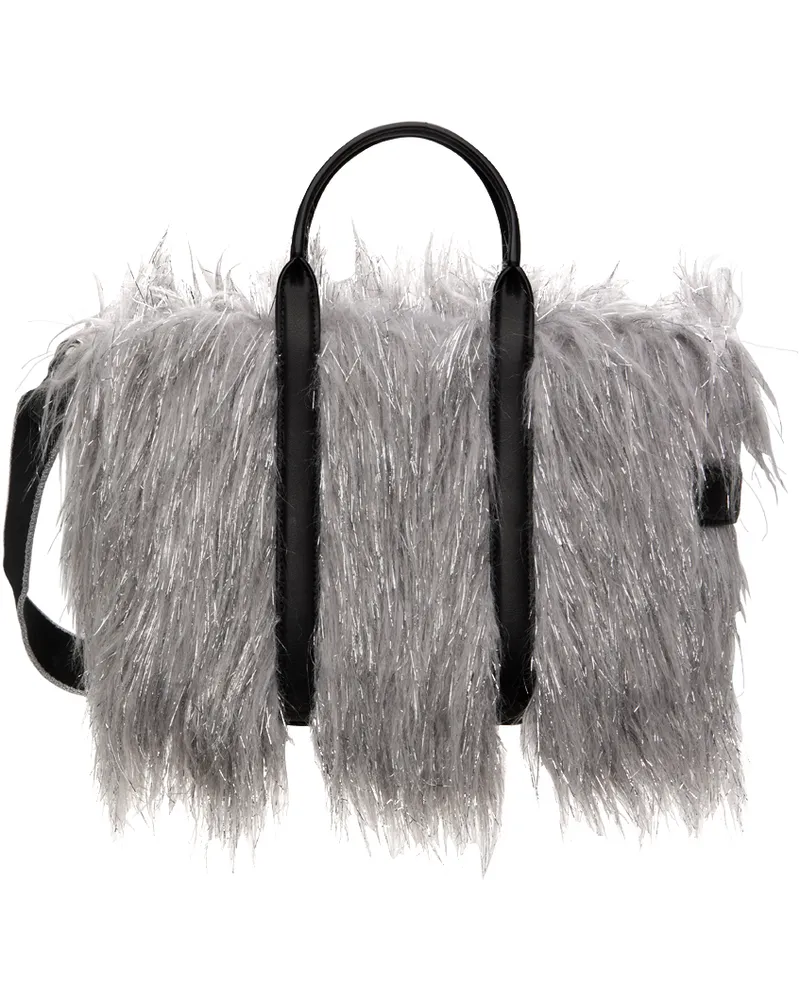 Marc Jacobs Silver 'The Creature Small' Tote 047
