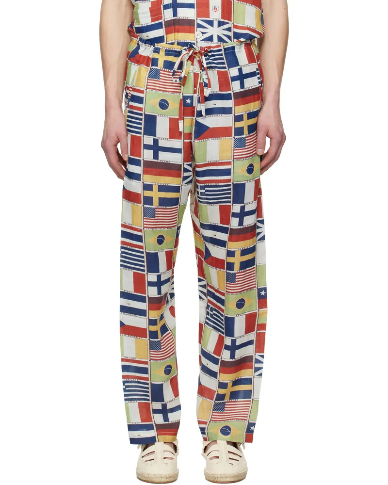 BODE Multicolor International Trousers Multi