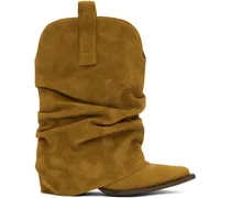 Brown Low Rider Cowboy Boots