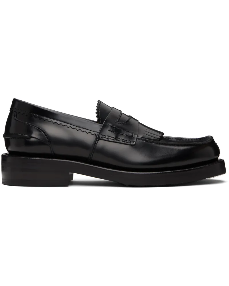 Our Legacy Black Leather Loafers Black