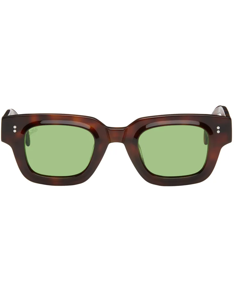 AKILA SSENSE Exclusive Brown Casia Sunglasses Tortoise