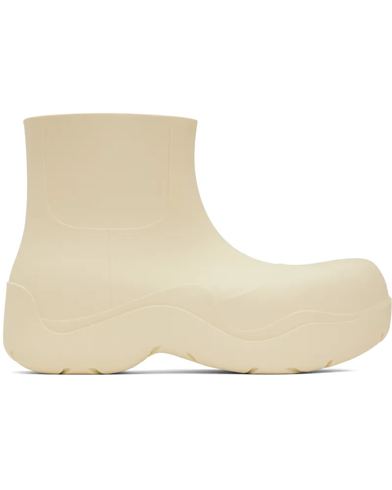 Bottega Veneta Beige Puddle Boot 9031
