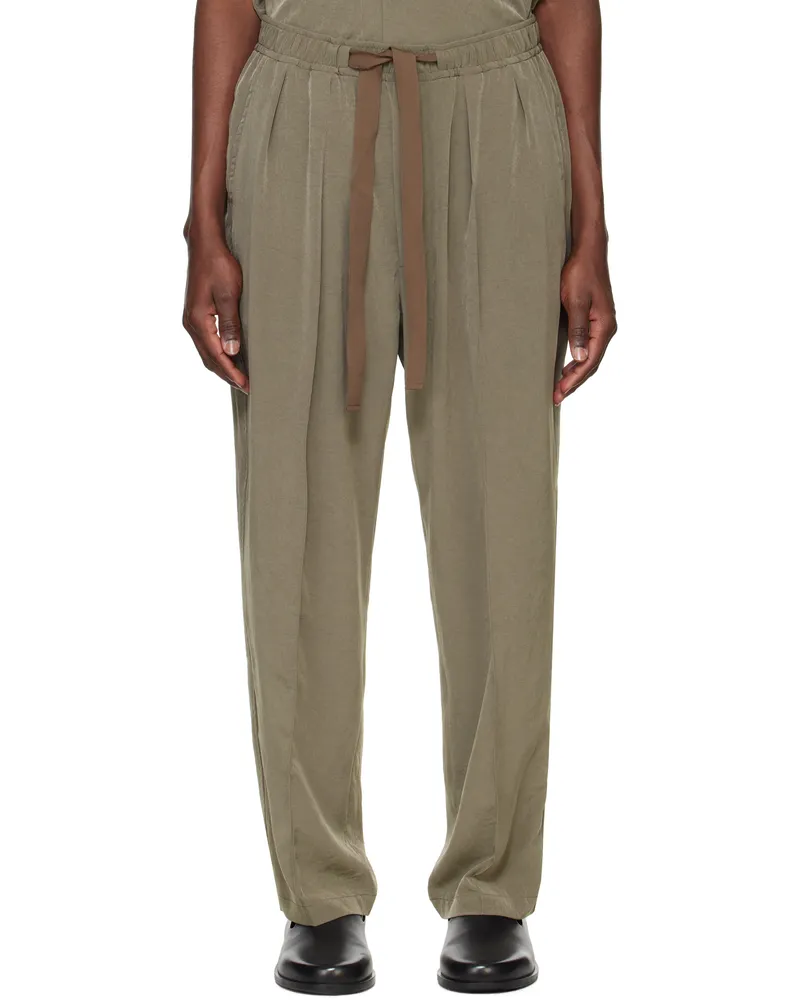 RAINMAKER KYOTO Taupe Easy Trousers Taupe