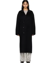 Loulou Studio Black Bonero Coat Black