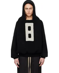 Fear of God Black Jacquard Hoodie Black