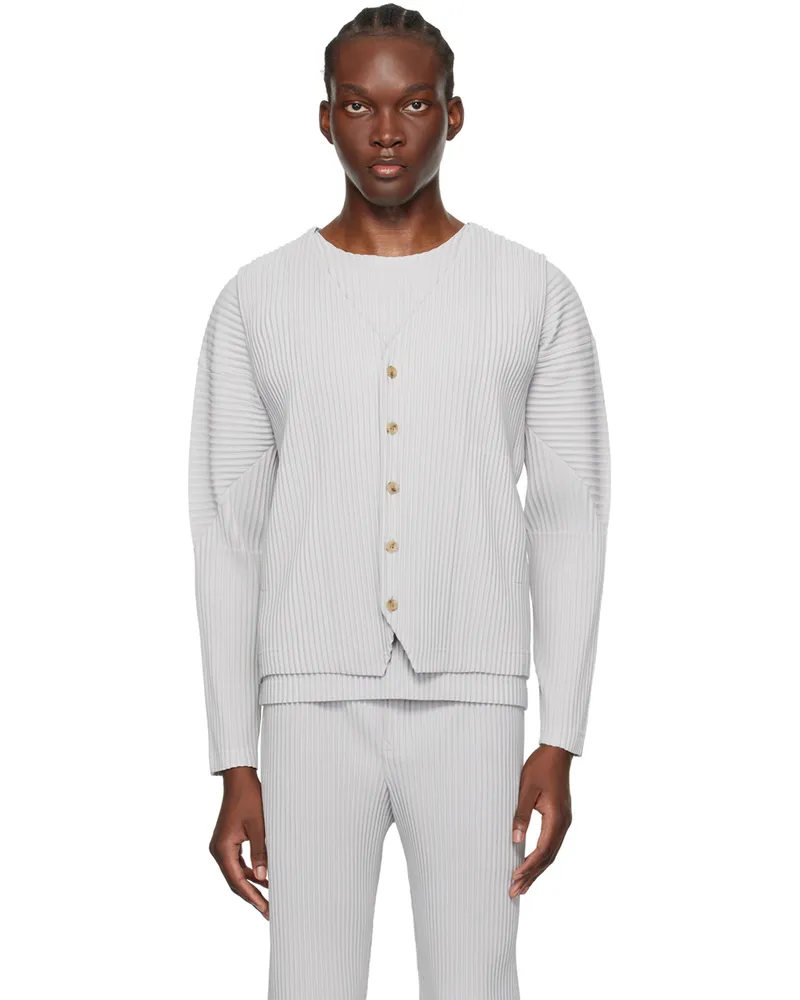 Issey Miyake Gray Basics Vest 11-light