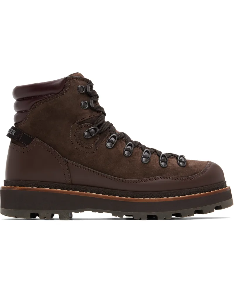 Moncler Brown Peka Trek Boots 258