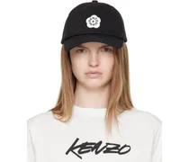 Black Kenzo Paris 'Boke Flower 2.0' Embroidered Cap